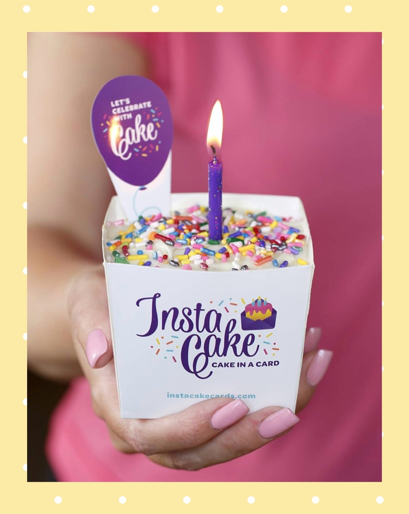 Instacake Celebration Kit - Zesty Lemon