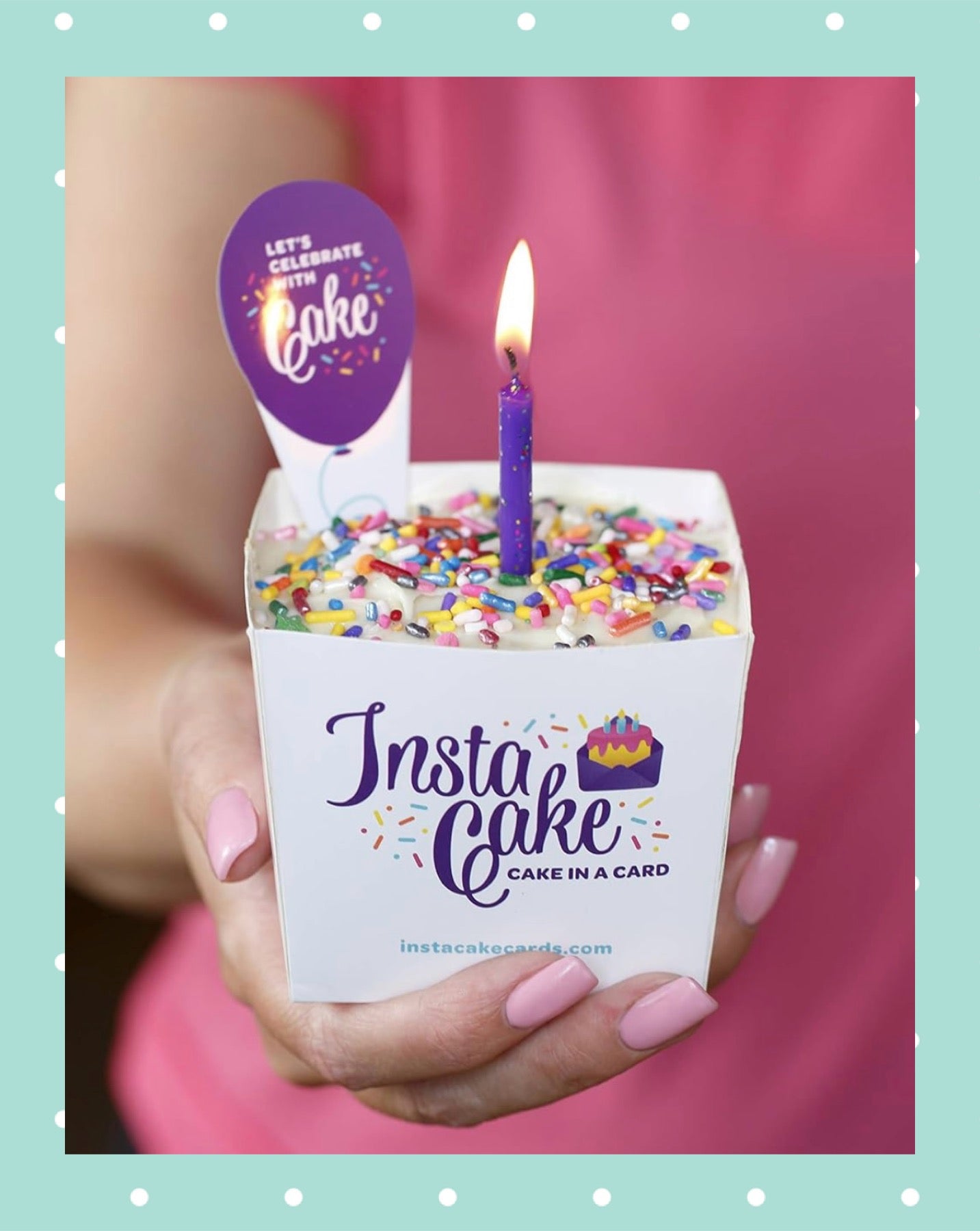 Instacake Celebration Kit - Vanilla Confetti