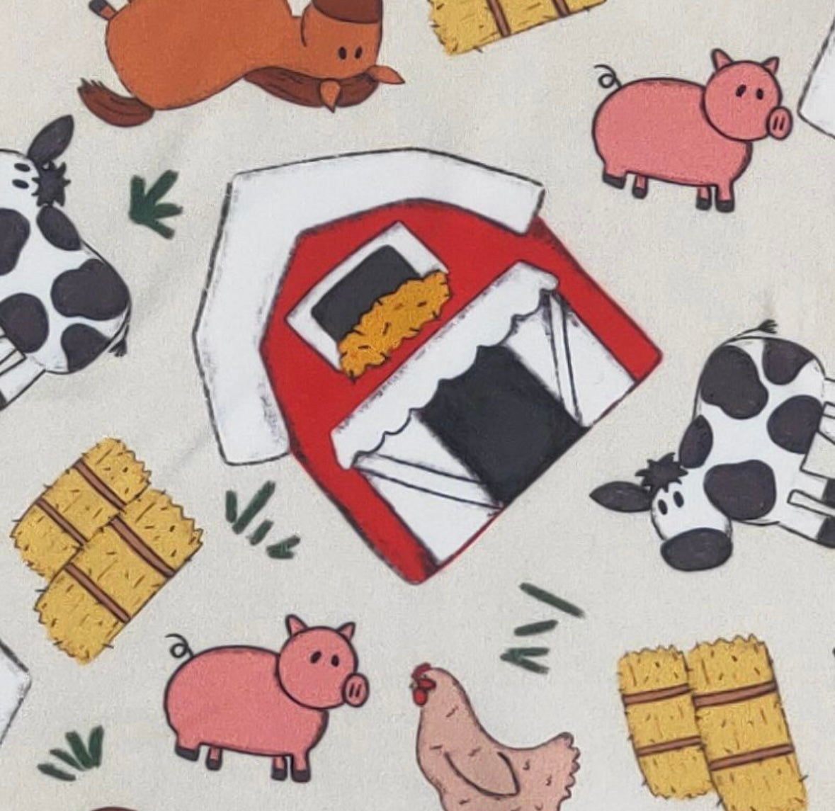 Clothing for Baby Boy - Hay Farm Boy Romper