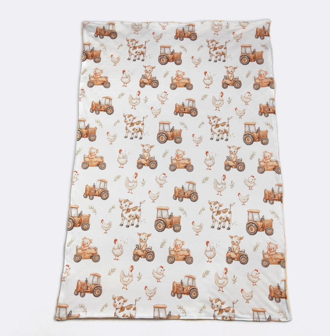 Baby Blanket - Farm Ride