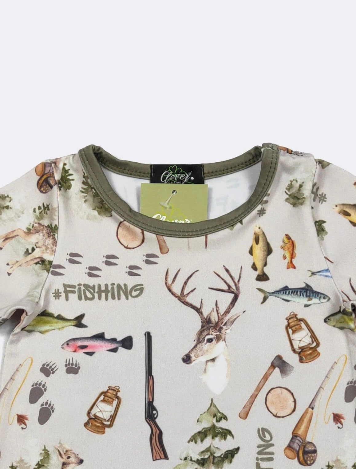 Clothing for Baby Boy - Hunting & Fishing Boy Romper