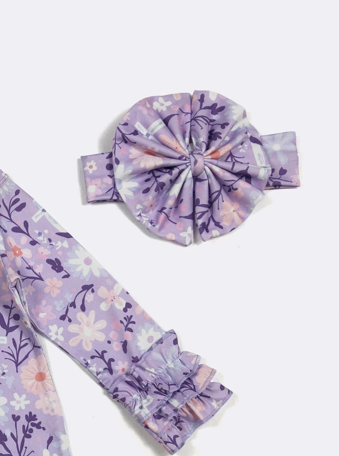 Clothing for Baby Girl - Lavender Grace Baby Gown