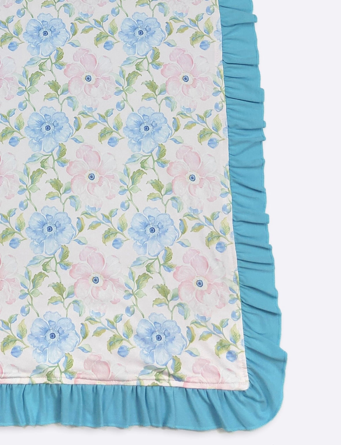 Baby Blanket - Cotton Candy Poppy