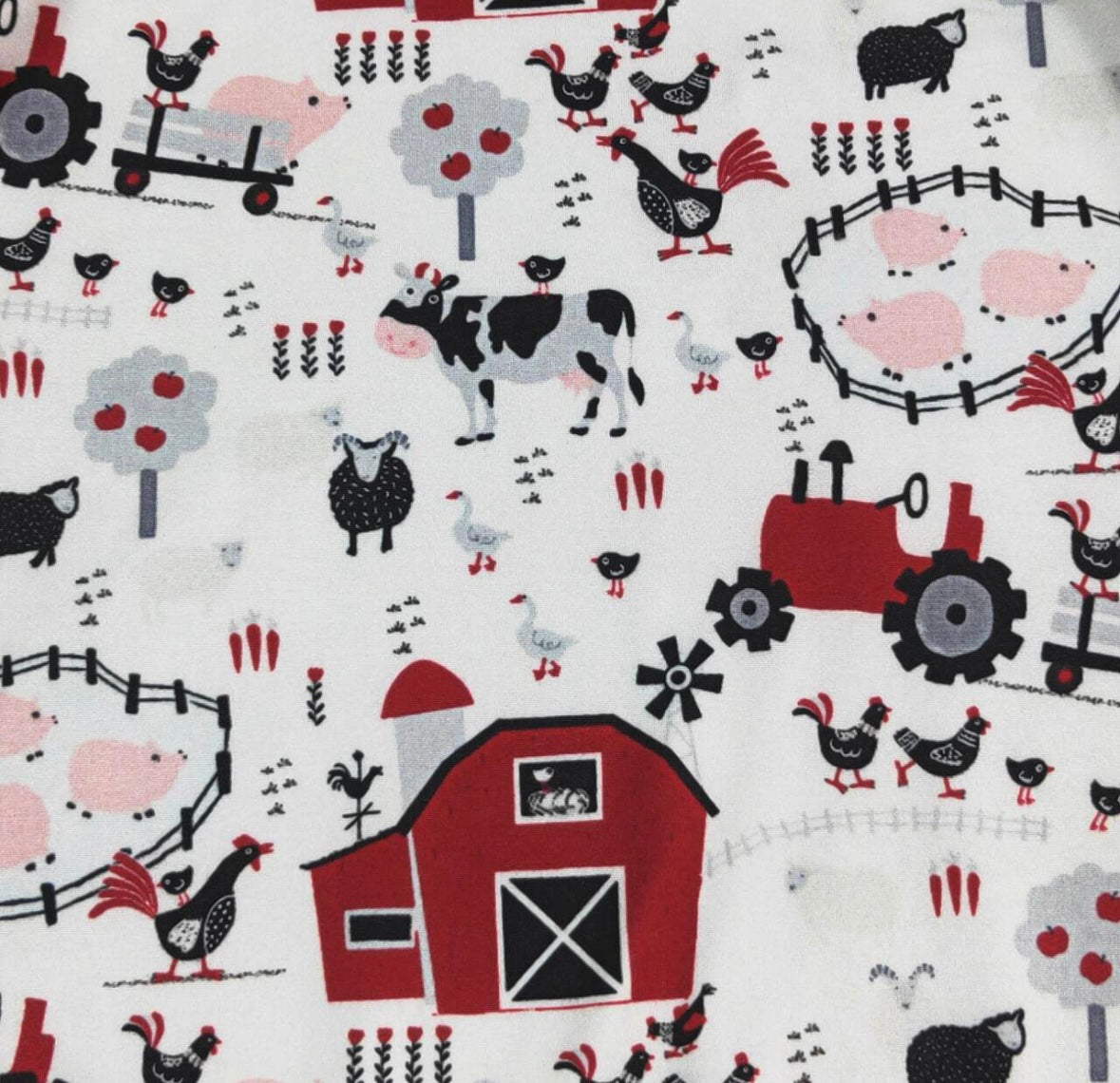 Clothing for Baby Boy - Red Barn Boy Romper