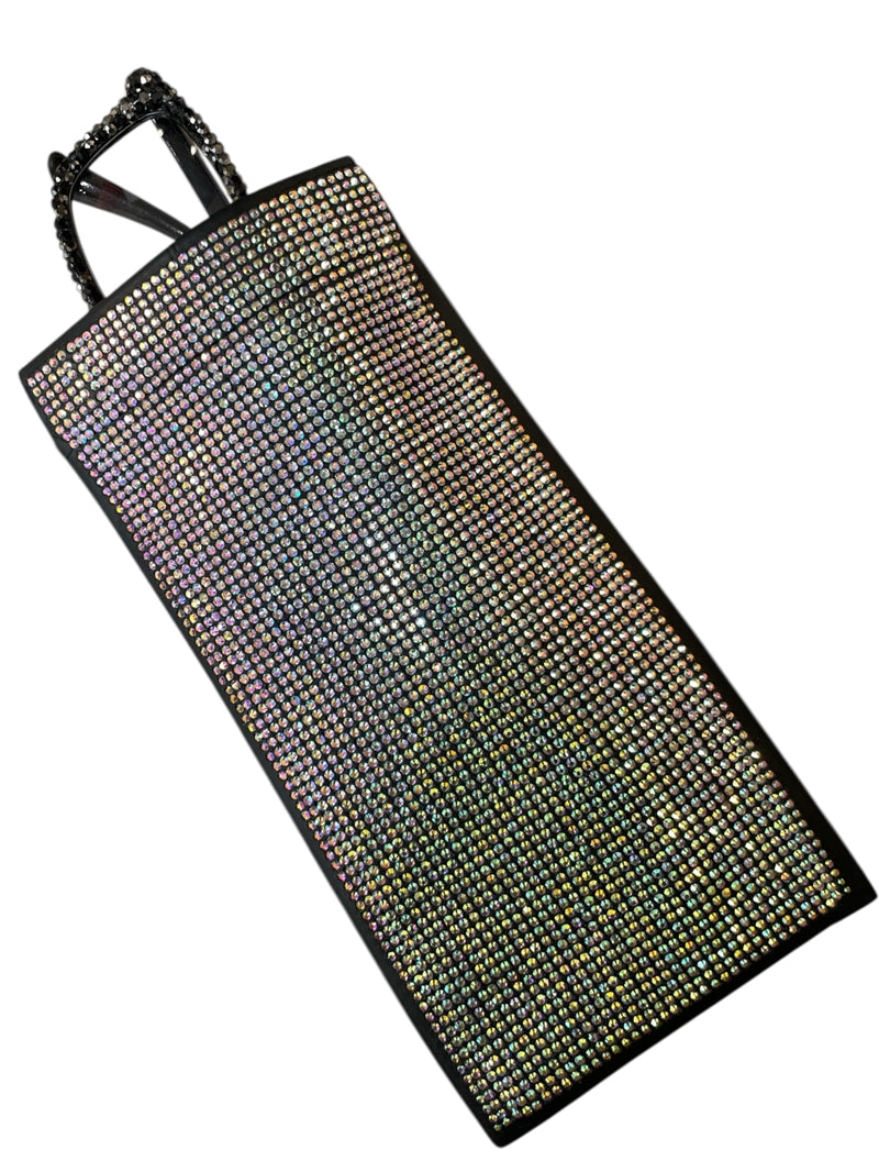 Bling Bling!! Solid Bling Silver AB Eyeglasses Case