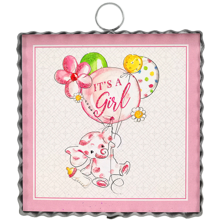 Decor - RTC Mini Art “It’s A Girl”