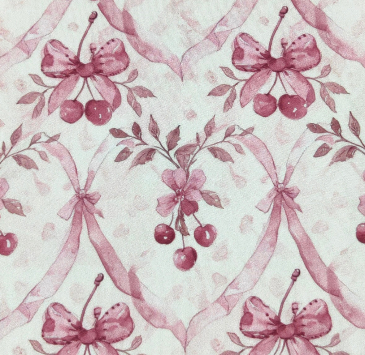 Clothing for Baby Girl - Mauve Cherries Baby Romper