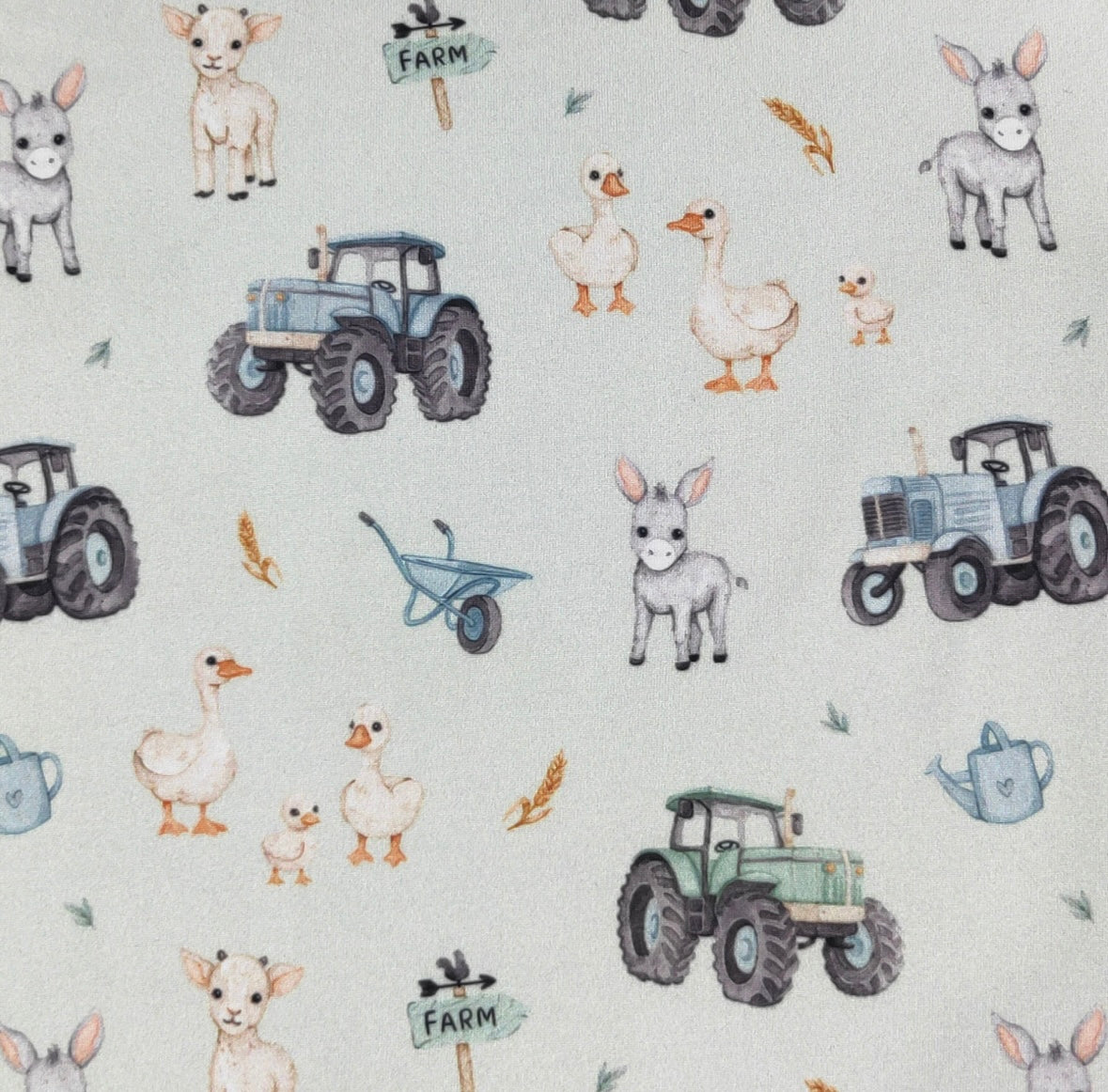 Clothing for Baby Boy - Lil Blue Farm Boy Romper