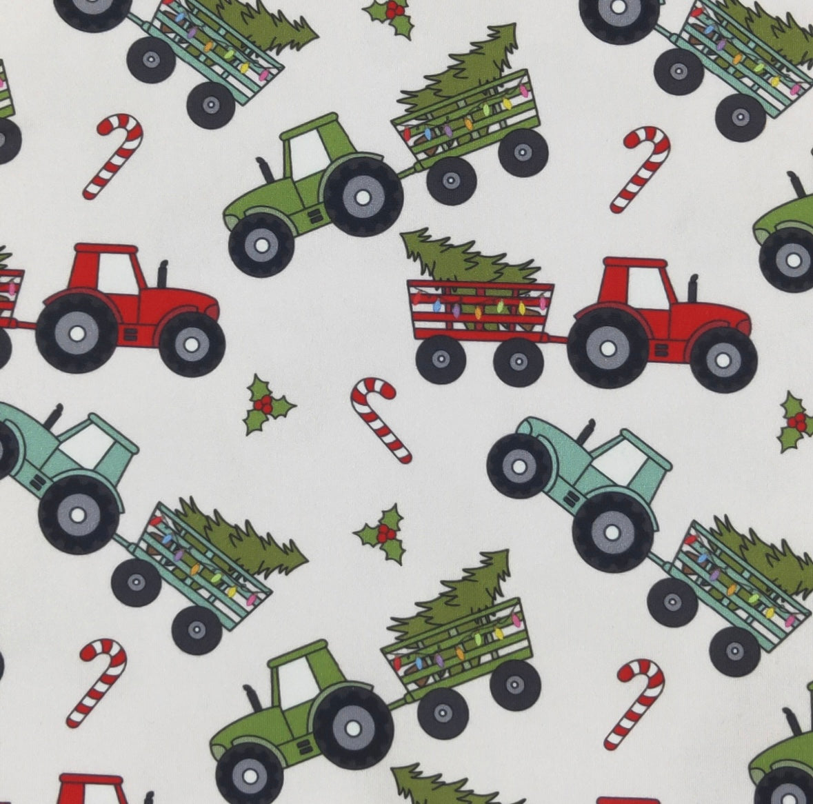 Clothing for Baby Boy - Tractor Tree Pull Boy Romper