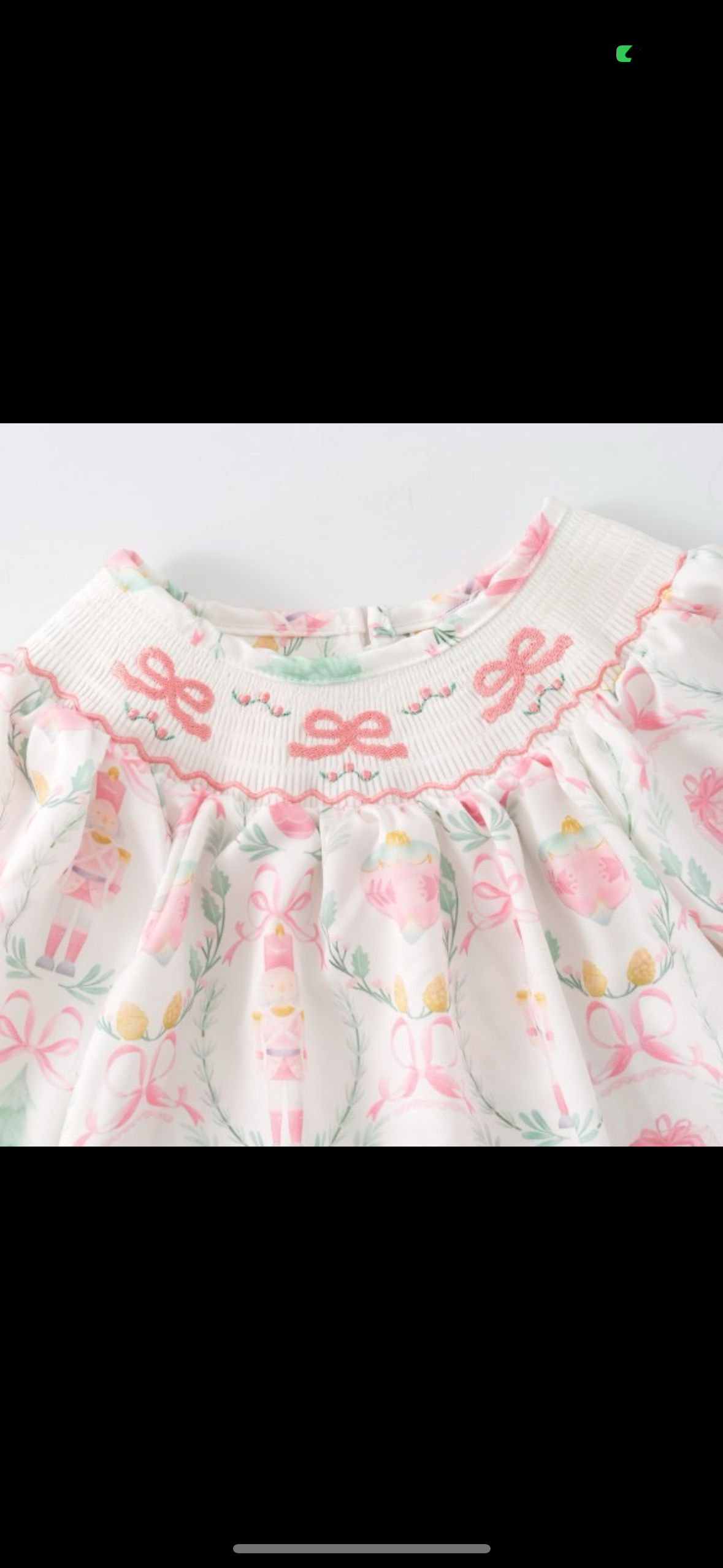 Clothing for Toddler Girl - Nutcracker Coquette Smocked Girls Dress