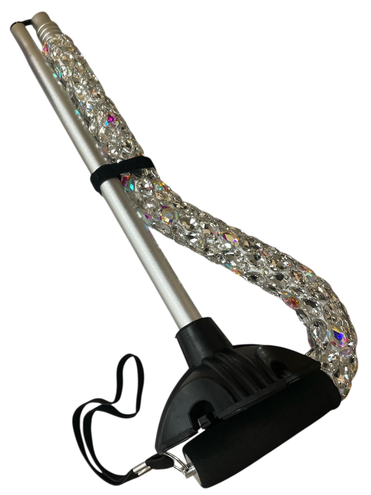 Bling Bling! Large Clear AB Rhinestone Walking Cane
