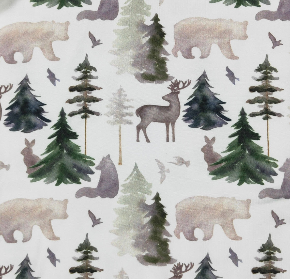 Clothing for Baby Boy - Forest Emerald Boy Romper LS