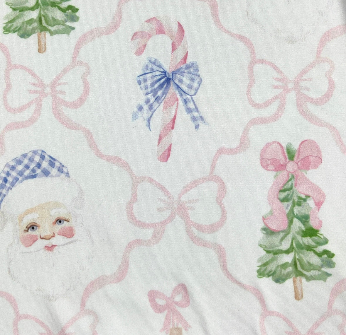 Clothing for Toddler Girl - Santa Gingham Girls Dress