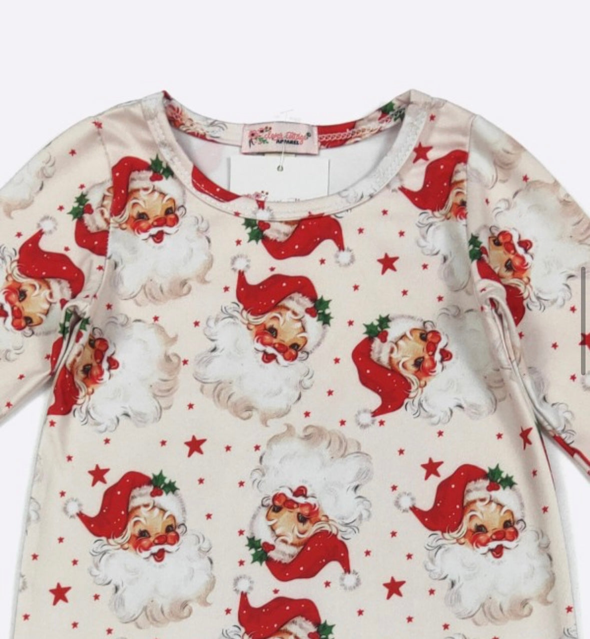 Clothing for Baby Girl - Starlight Santa Baby Romper