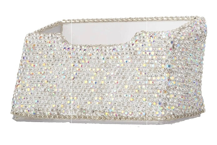 Bling Bling!! Silver AB Rhinestone Business Card Holder