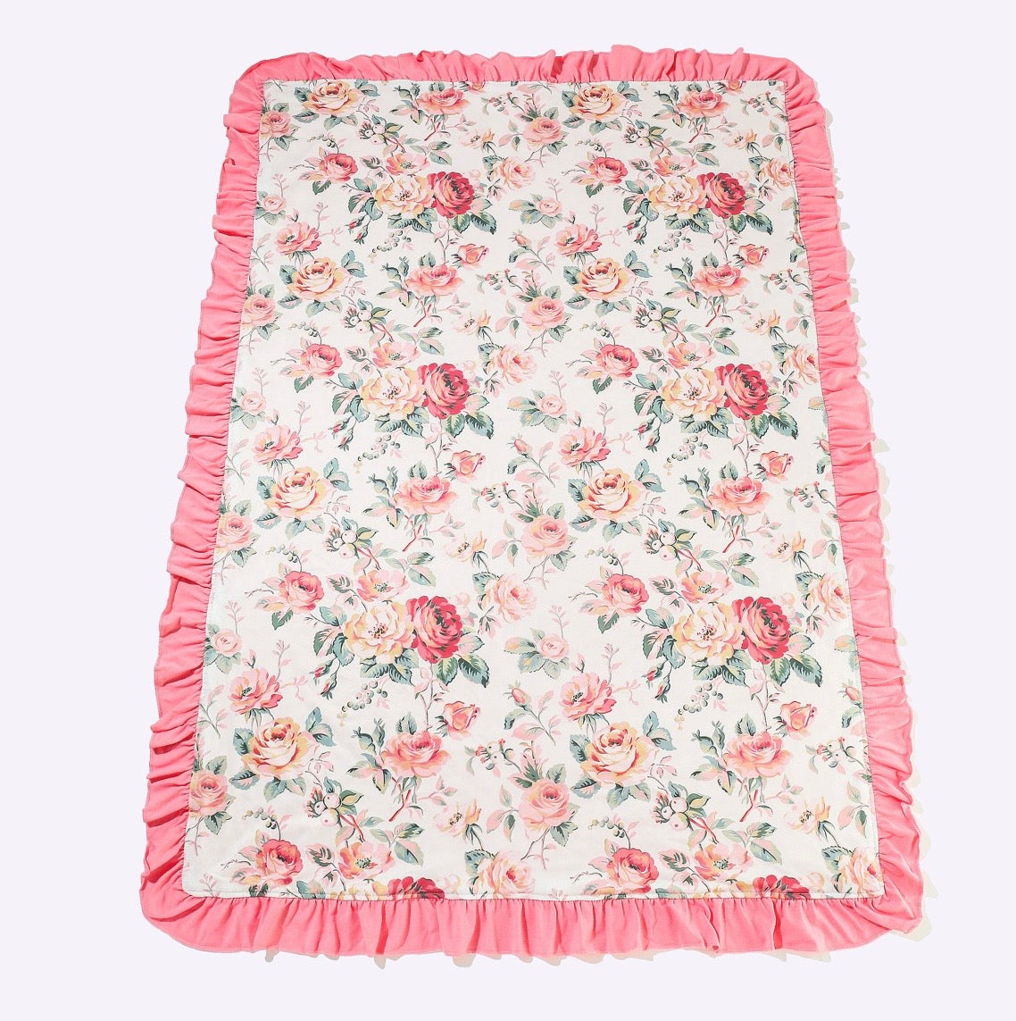 Baby Blanket - Scattered Rose Blanket