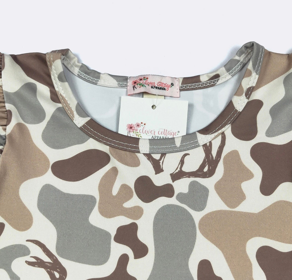 Clothing for Toddler Girl - Muted Camo Tier Girls Dress