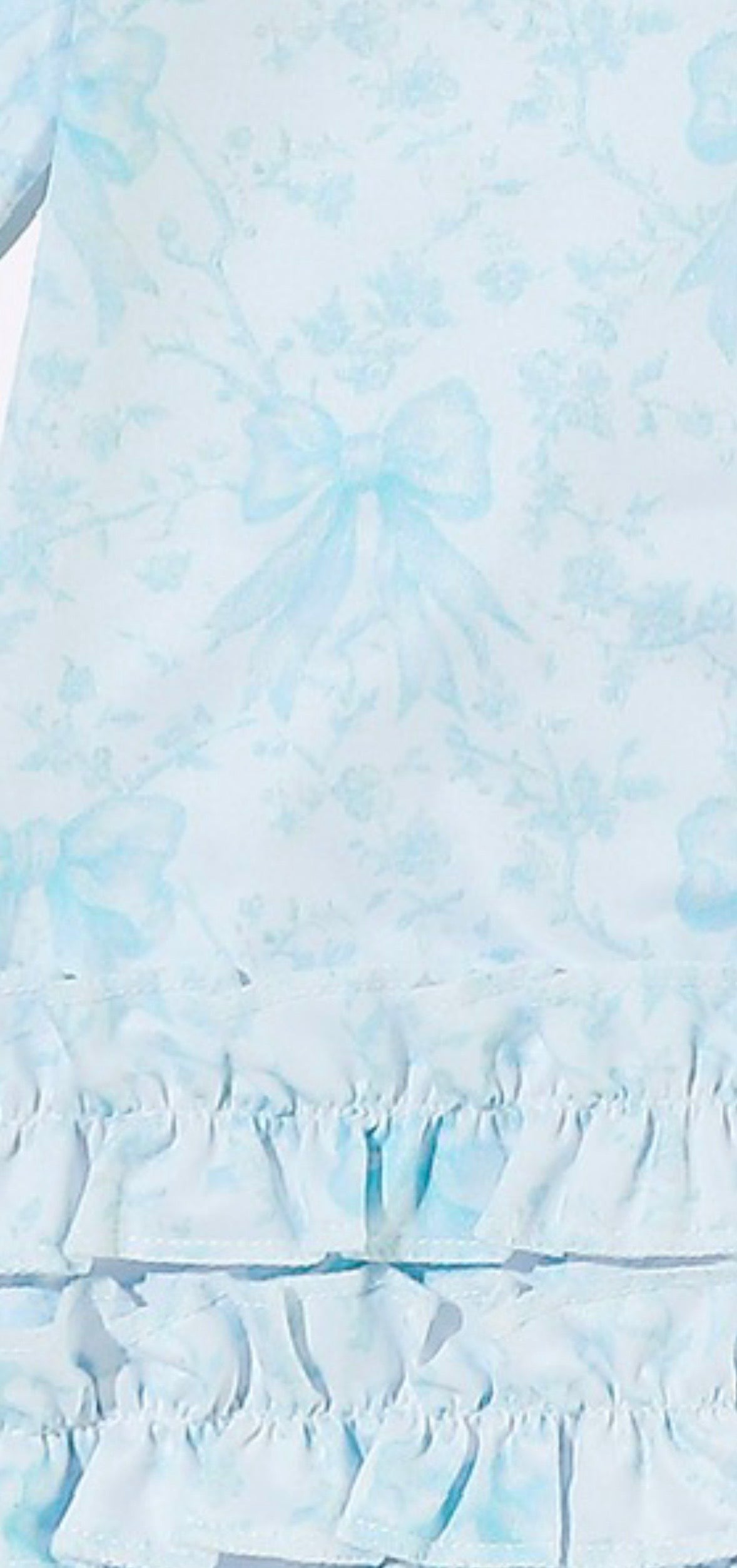 Clothing for Baby Girl - Azul Bow Baby Gown