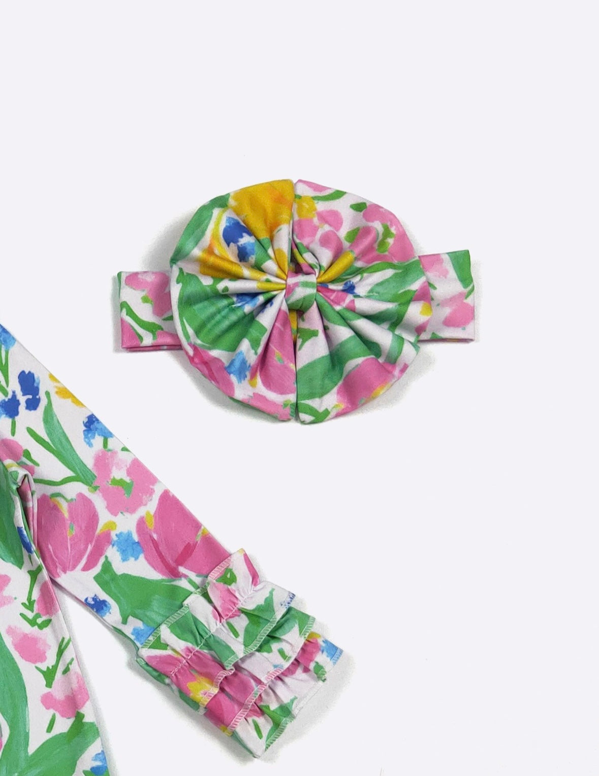 Clothing for Baby Girl - Springtime Baby Gown fits Newborn to 3 Months