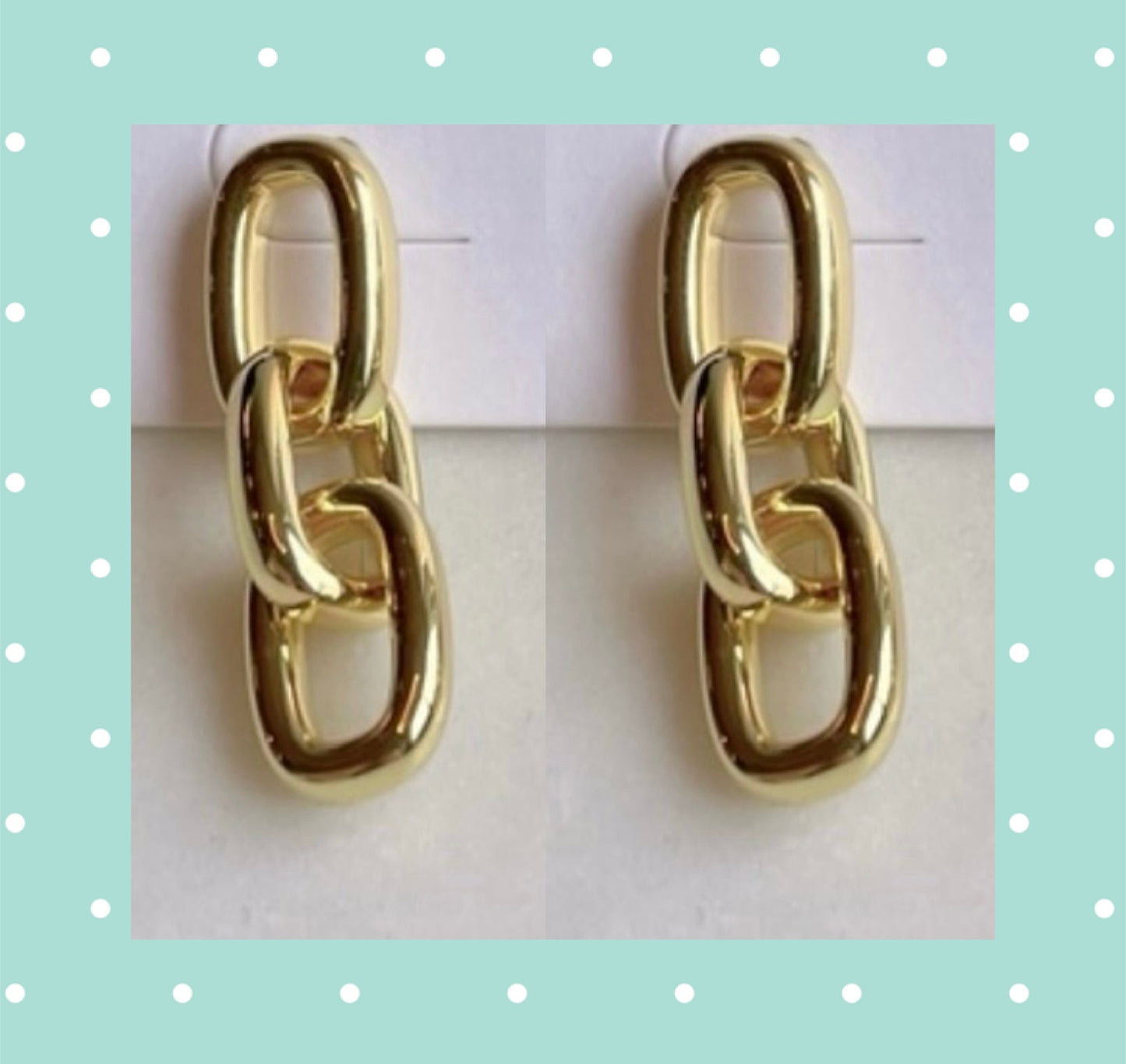 Chunky Chain Link Earrings