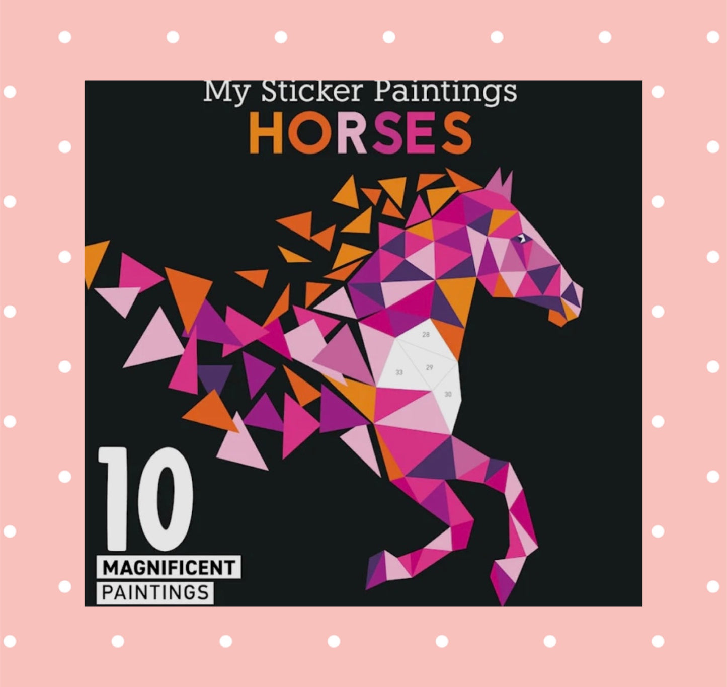 My Sticker Paintings: Horses