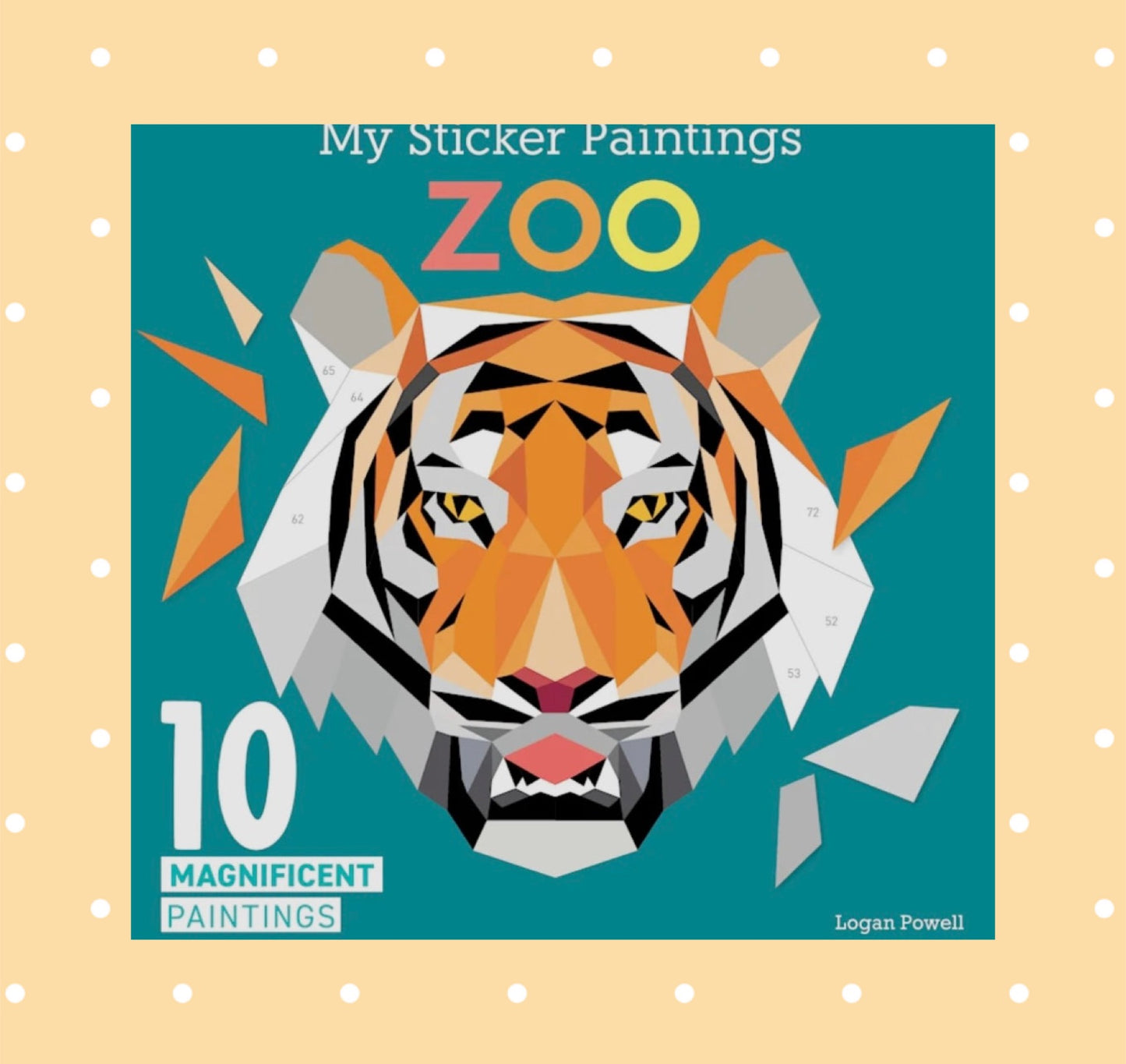 My Sticker Paintings: Zoo