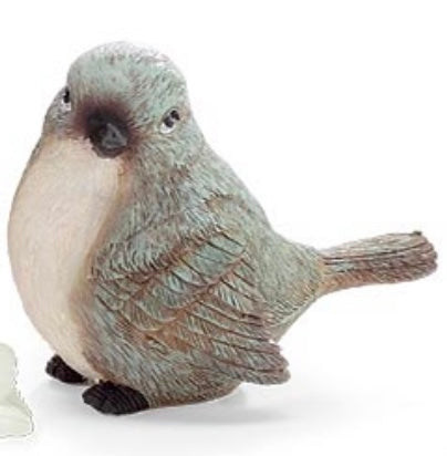 BB - Resin Spring Bird Figurine - Green