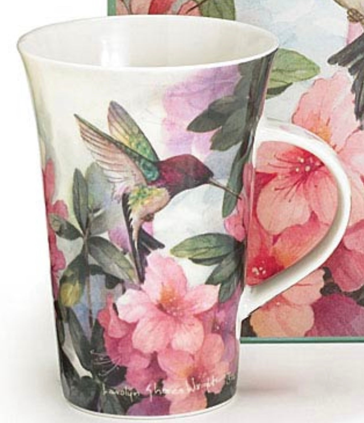 BB - Hummingbird Morning Flight Porcelain Mug