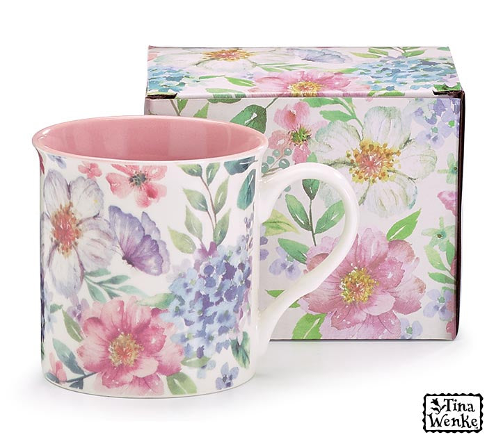 BB - Flower Blooms and Butterflies Mug