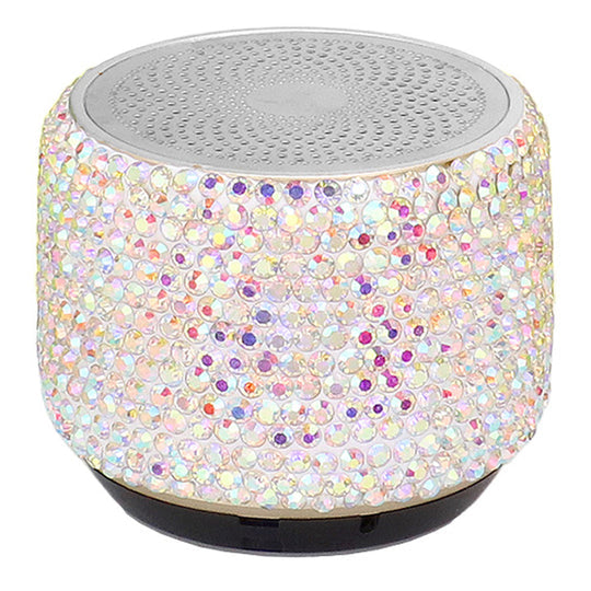 Bling Bling!! Mini Bluetooth Speaker - AB Iridescent Crystal