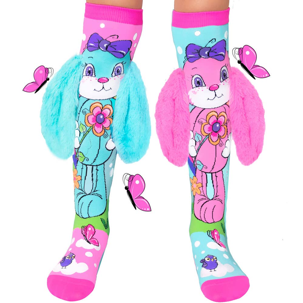 Hunny Bunny Socks - ages 6-99, one size fits most