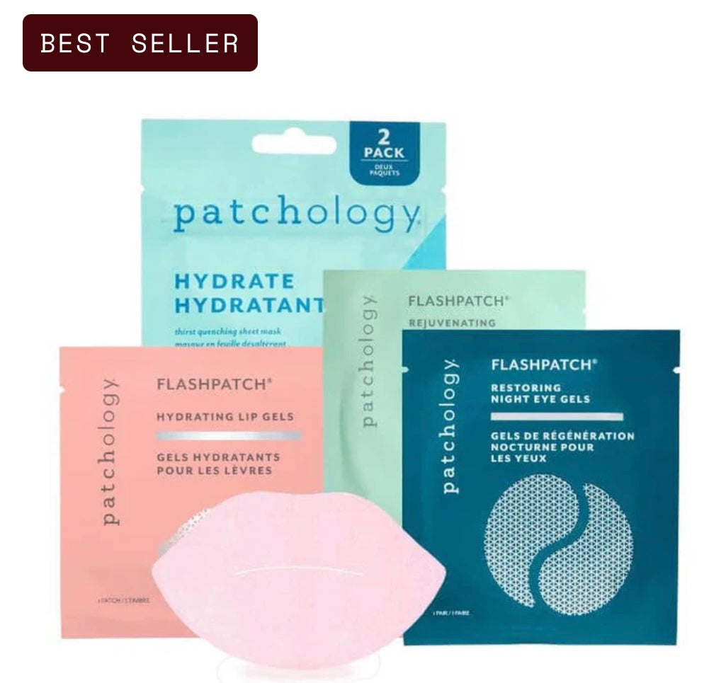 On The Fly - Travel Facial Kit by Patchology (5 pieces)