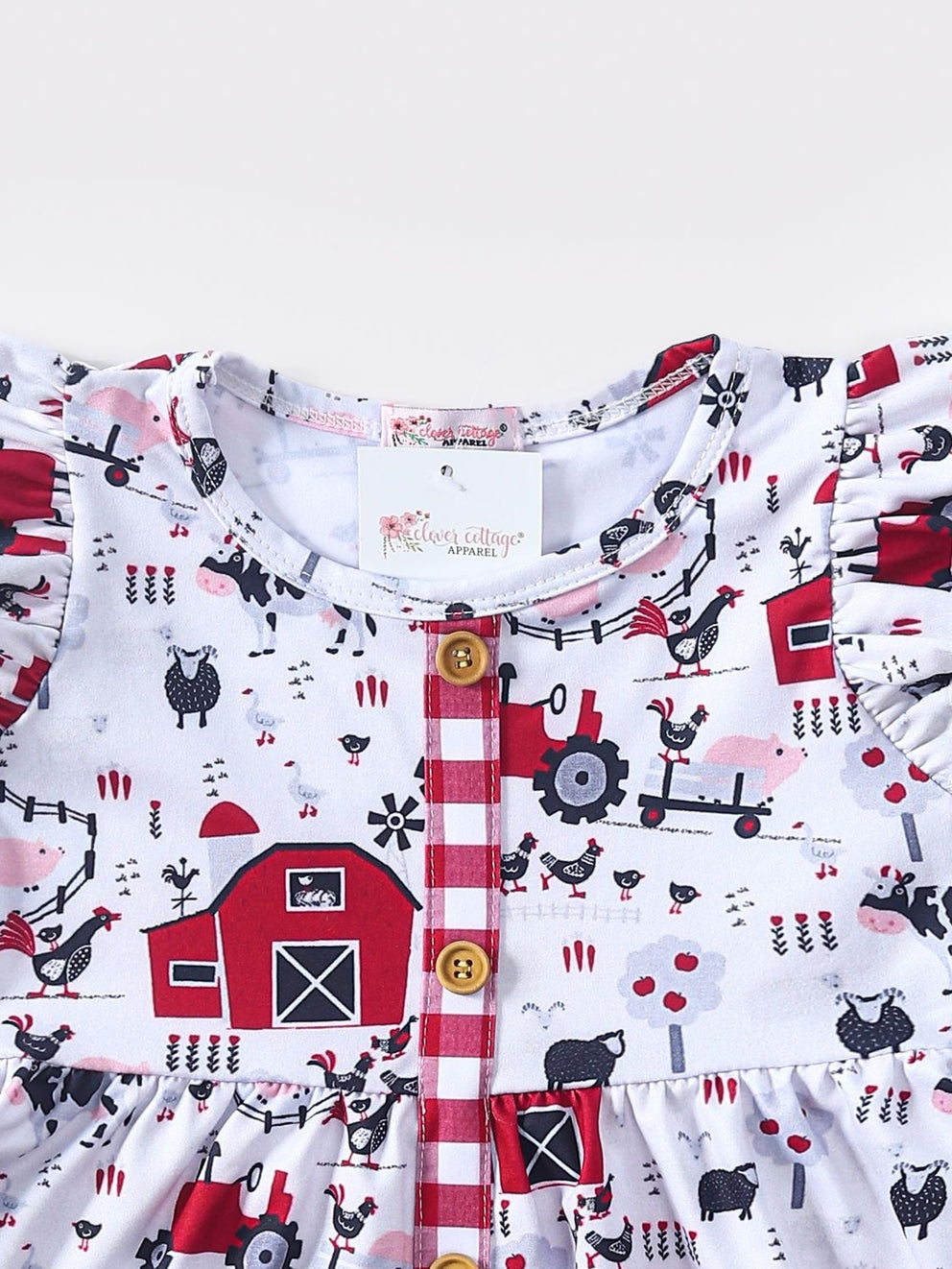 Clothing for Toddler Girl - Red Barn Girls Dress