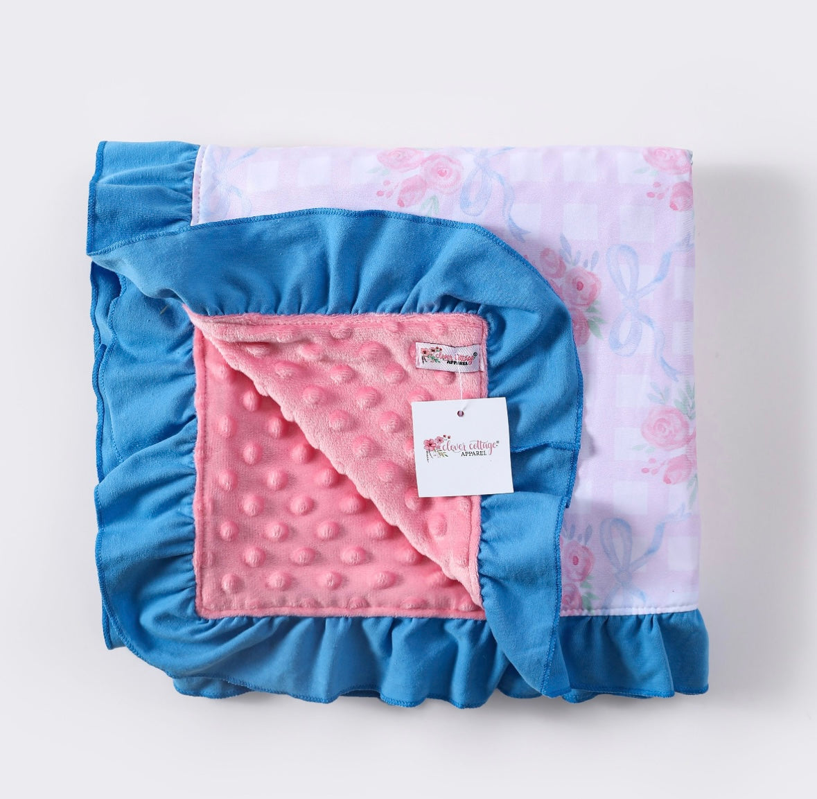 Baby Blanket - Plaid Coquette Blanket