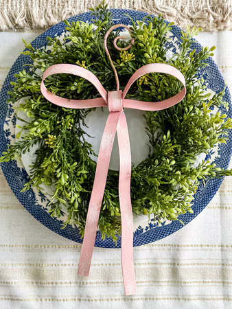 Decor - RTC Pink Bow Ornament