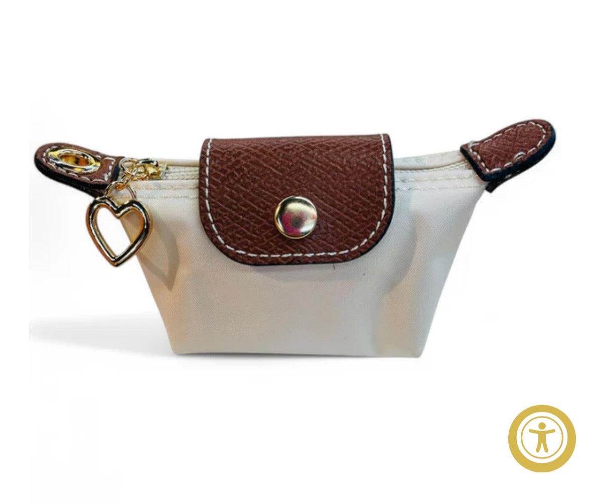 Nylon Mini Accessories Bag - available in 5 colors