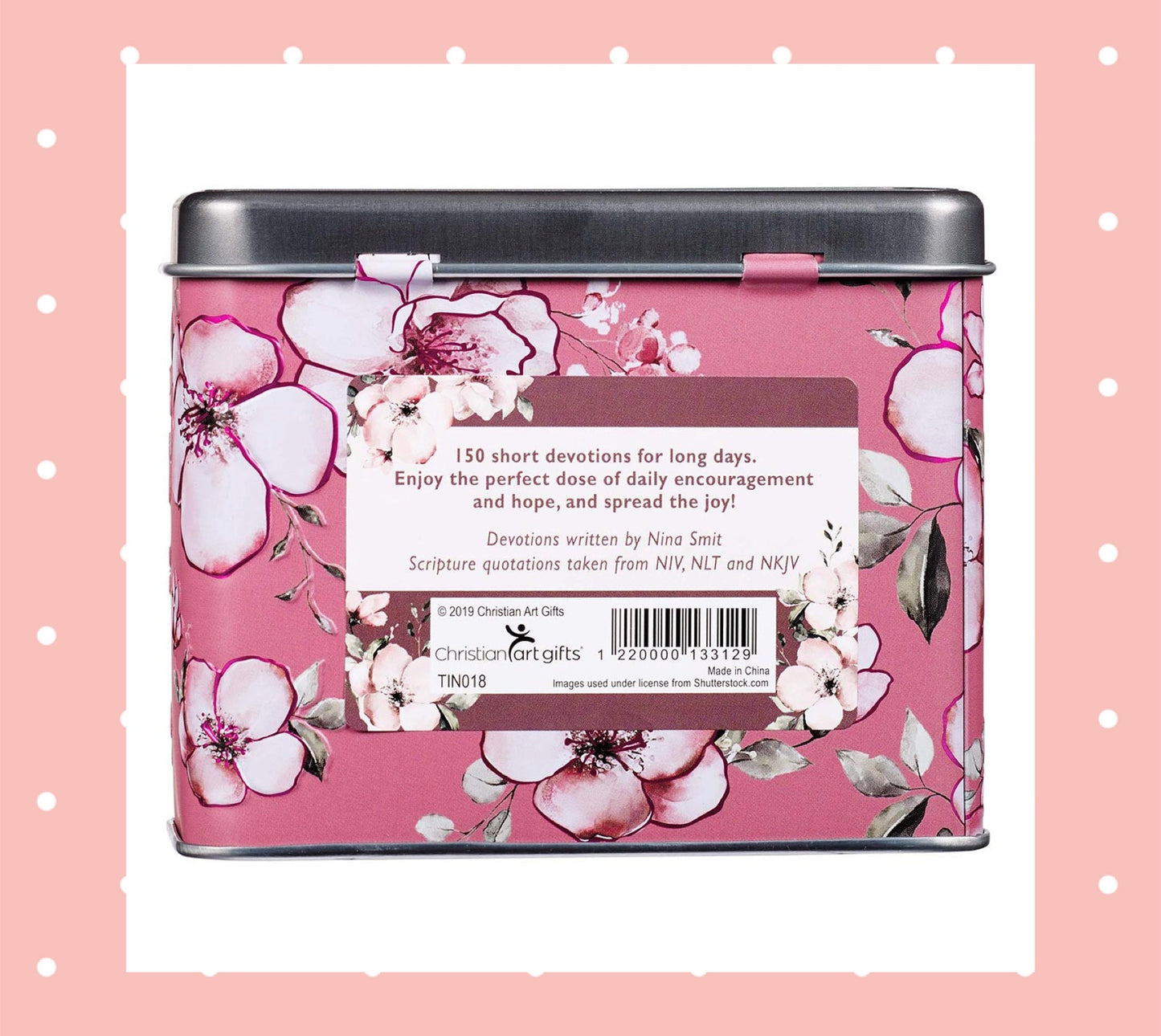 Joy in His Presence Devotional Cards in a Tin