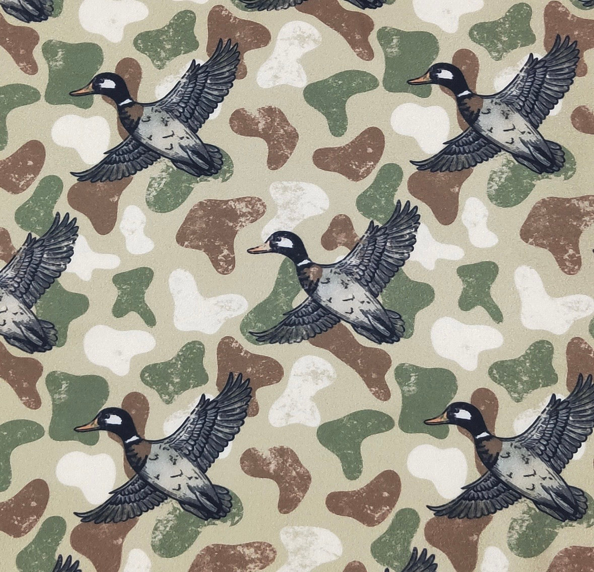 Clothing for Baby Boy - Camo Duck Knotted Gown