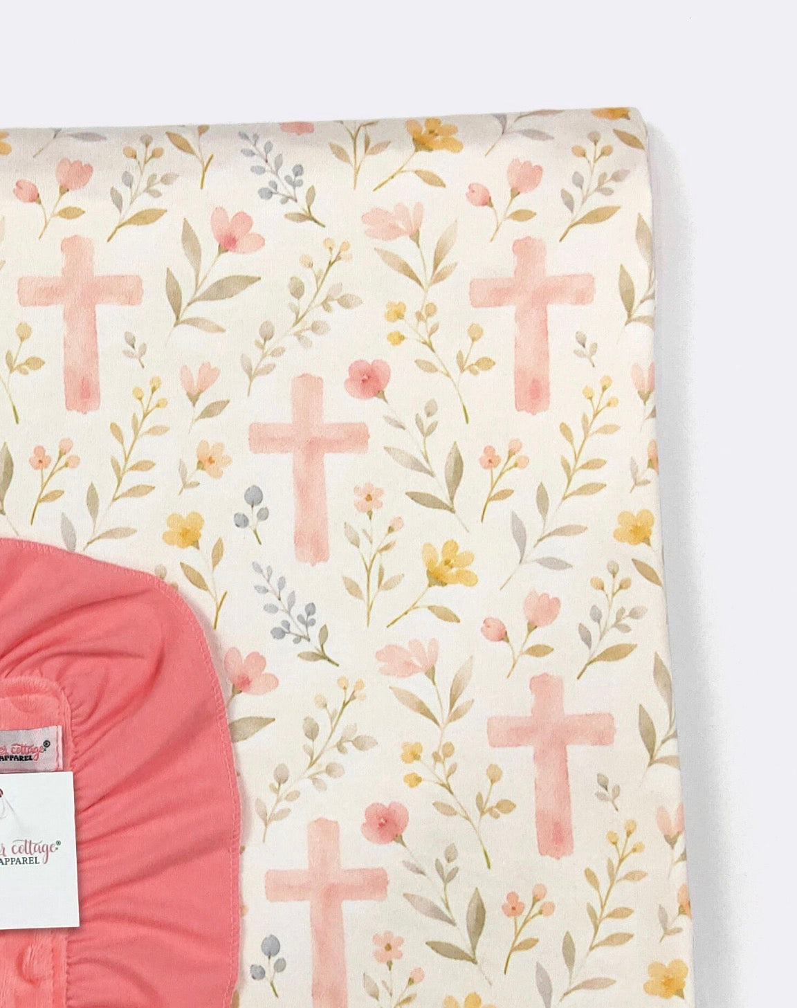 Baby Blanket - Floral Cross Blanket