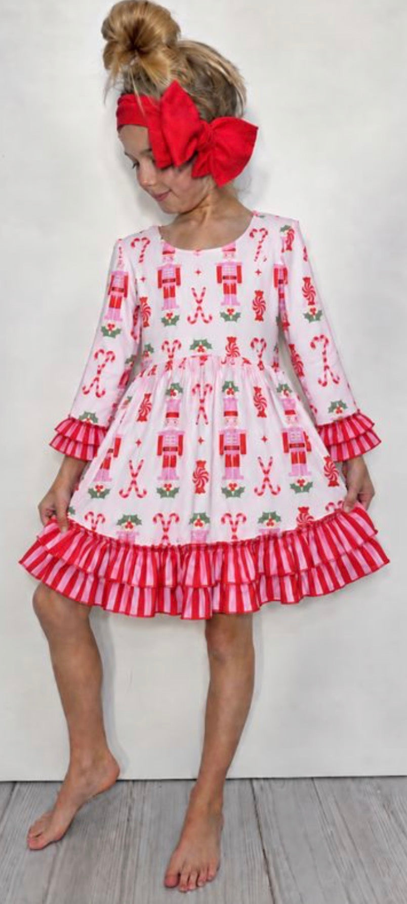 Clothing for Toddler Girl - Pink Nutcracker Girls Dress