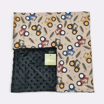 Baby Blanket - Harvest Tractor