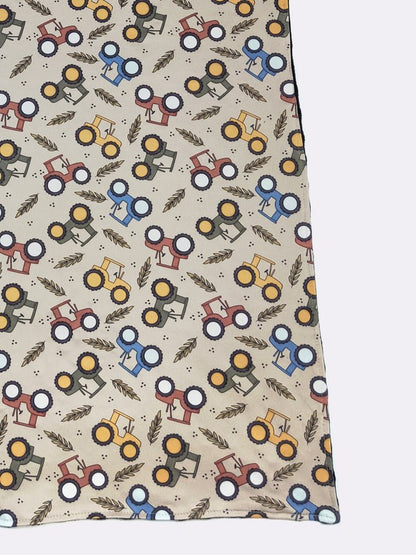 Baby Blanket - Harvest Tractor