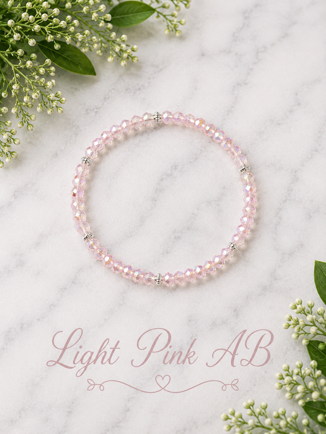 Mini Crystal Stretch Bracelet - available in 8 colors