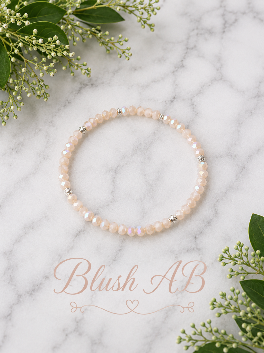Mini Crystal Stretch Bracelet - available in 8 colors