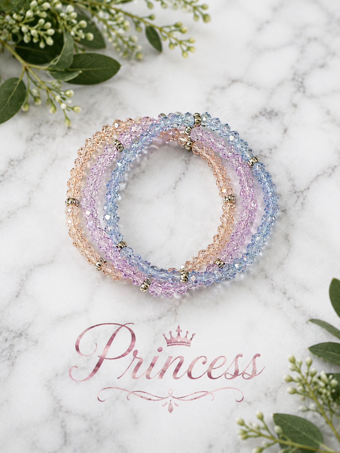 Splash of Sparkle Kids Bracelet Set - available in 4 color combinations