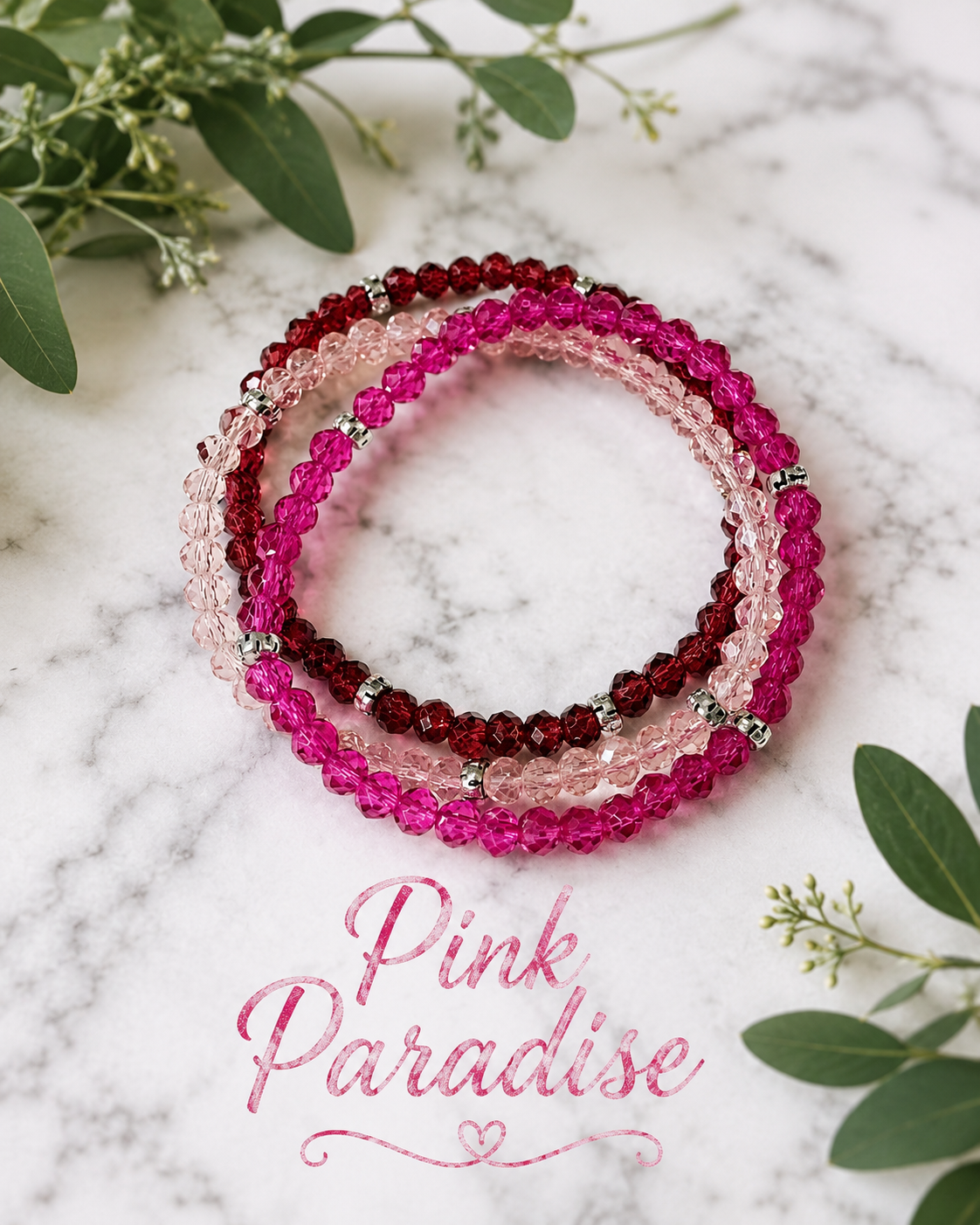 Splash of Sparkle Kids Bracelet Set - available in 4 color combinations