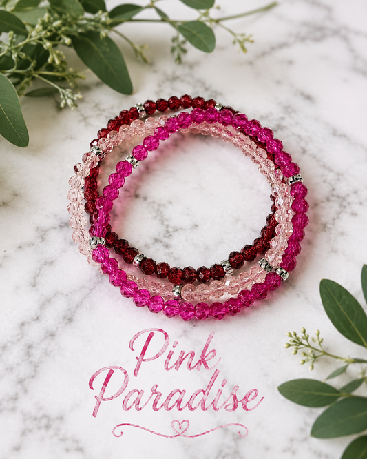 Splash of Sparkle Kids Bracelet Set - available in 4 color combinations