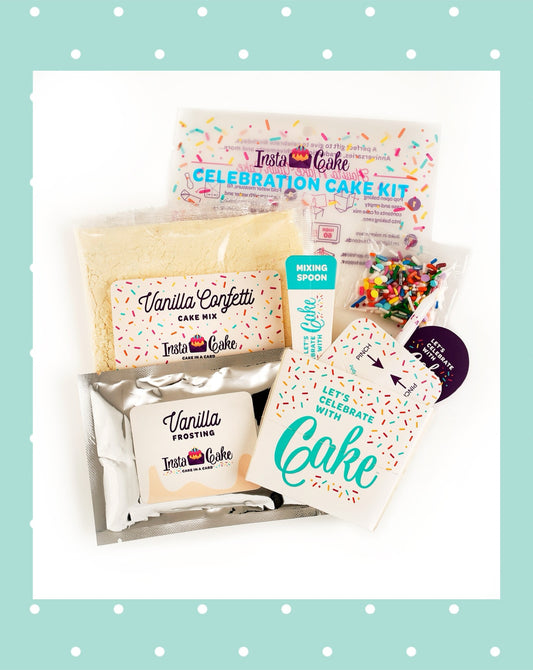 Instacake Celebration Kit - Vanilla Confetti