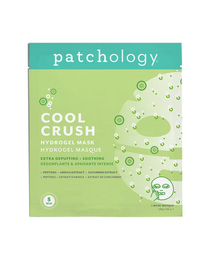 Serve Chilled Cool Crush Hydrogel Face Mask - by Patchology