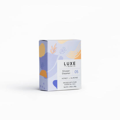 Luxe Honey + Almond Shower Steamer Fizzy Bomb